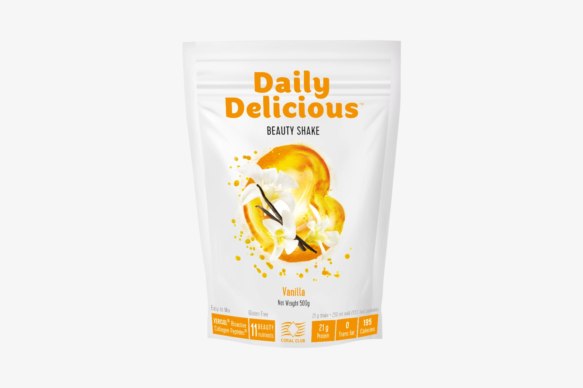 Daily Delicious Beauty Shake s příchutí vanilky (211600)