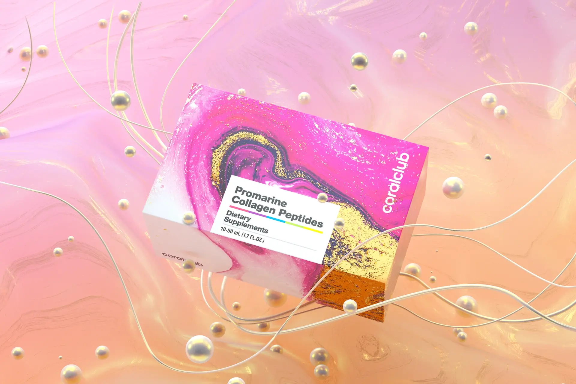 Promarine Collagen Peptides - sada na 1 měsíc