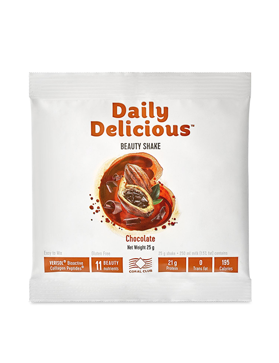 Daily Delicious Beauty Shake s příchutí čokolády (213700)