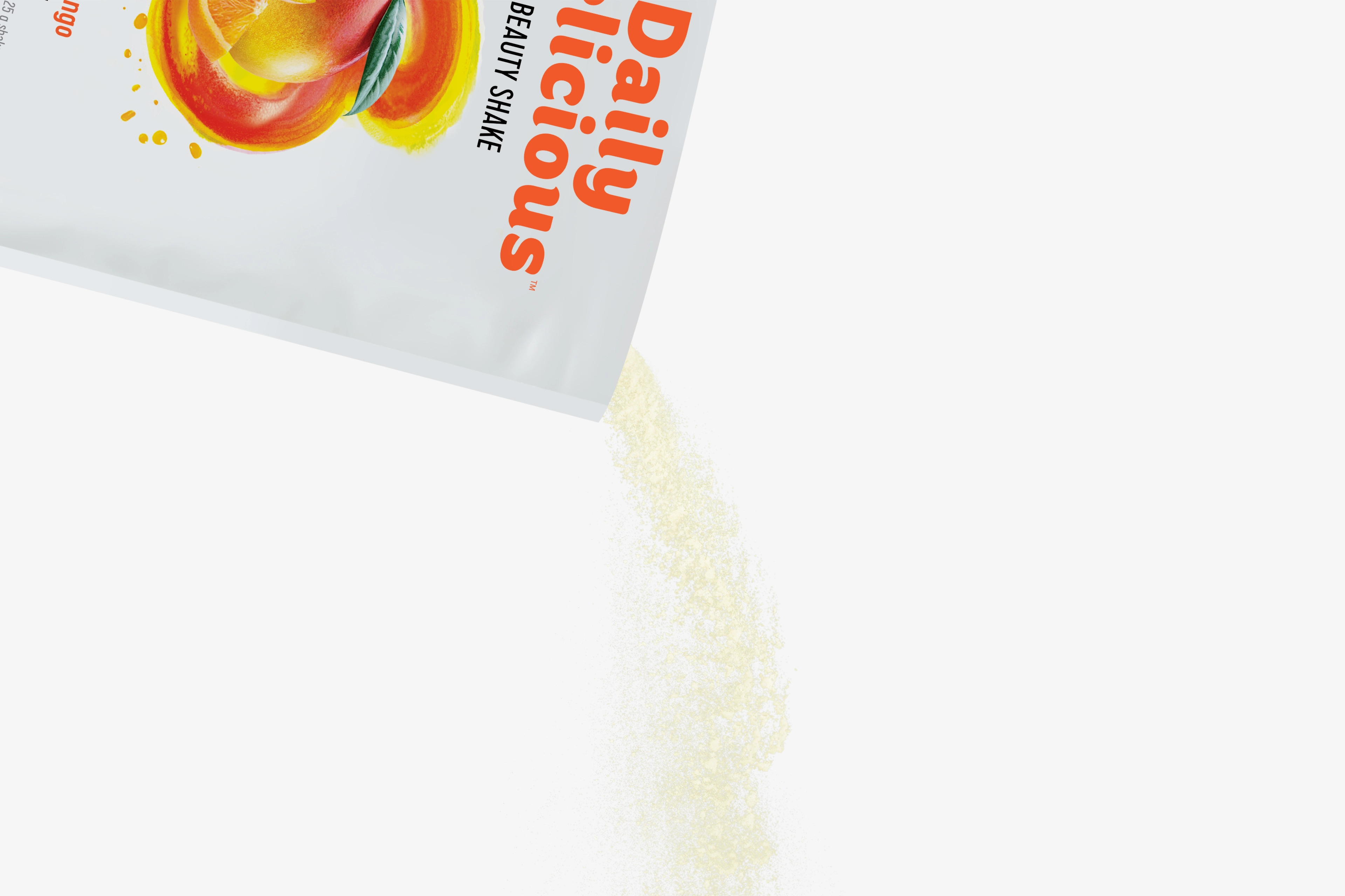 Daily Delicious Beauty Shake s příchutí pomeranč-mango (211800)