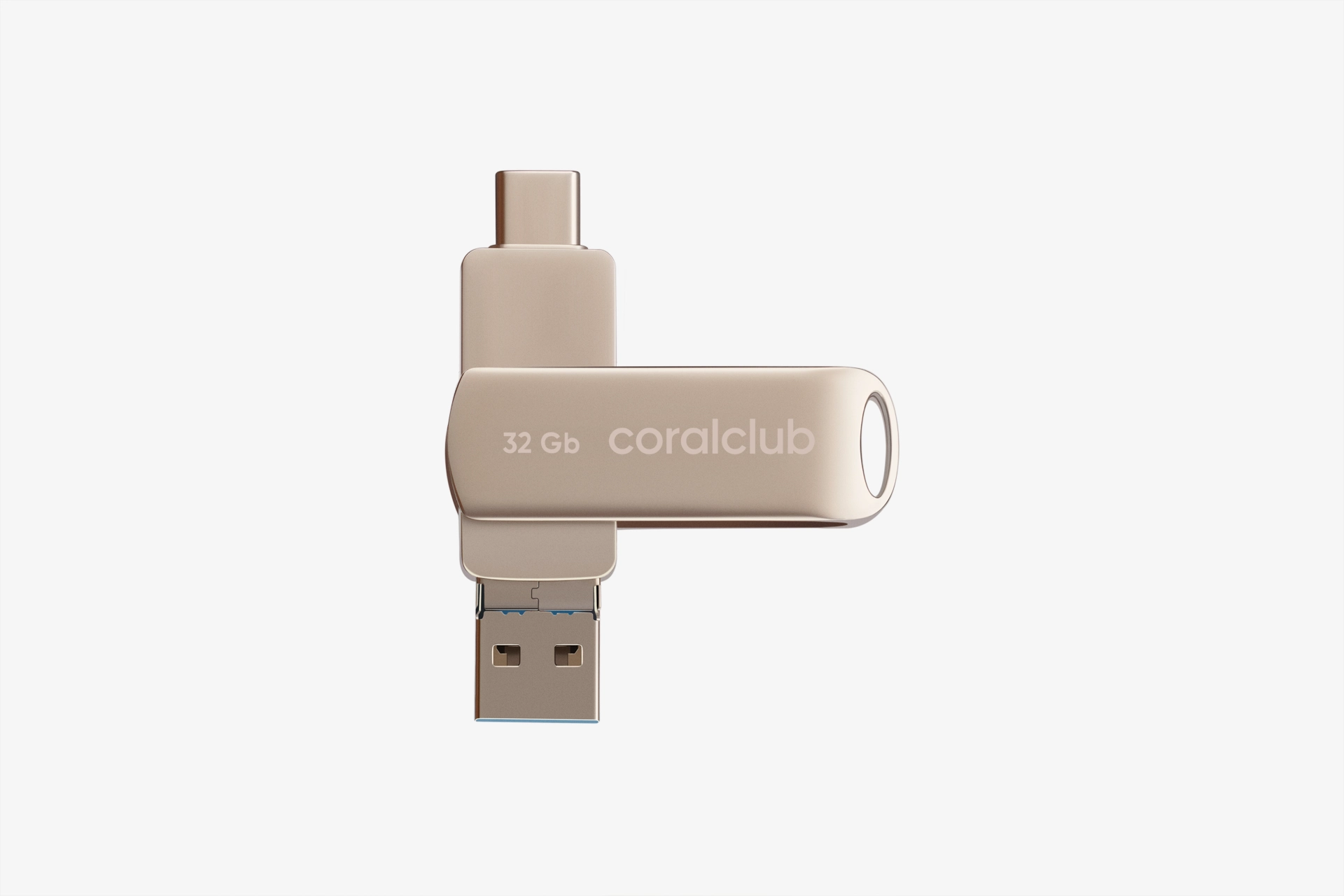 Flash disk CORALCLUB USB+Type-C